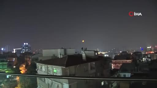Başkenti saran dumanlar kameralara yansıdı!