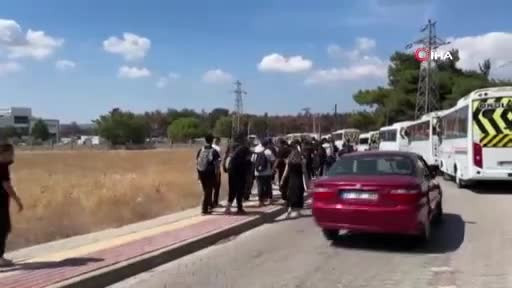 Orman yangını büyüdü! İki lise tahliye edildi