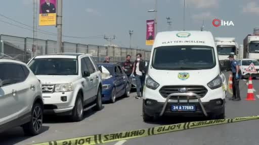 Marmaray istasyonu önünde şok eden olay
