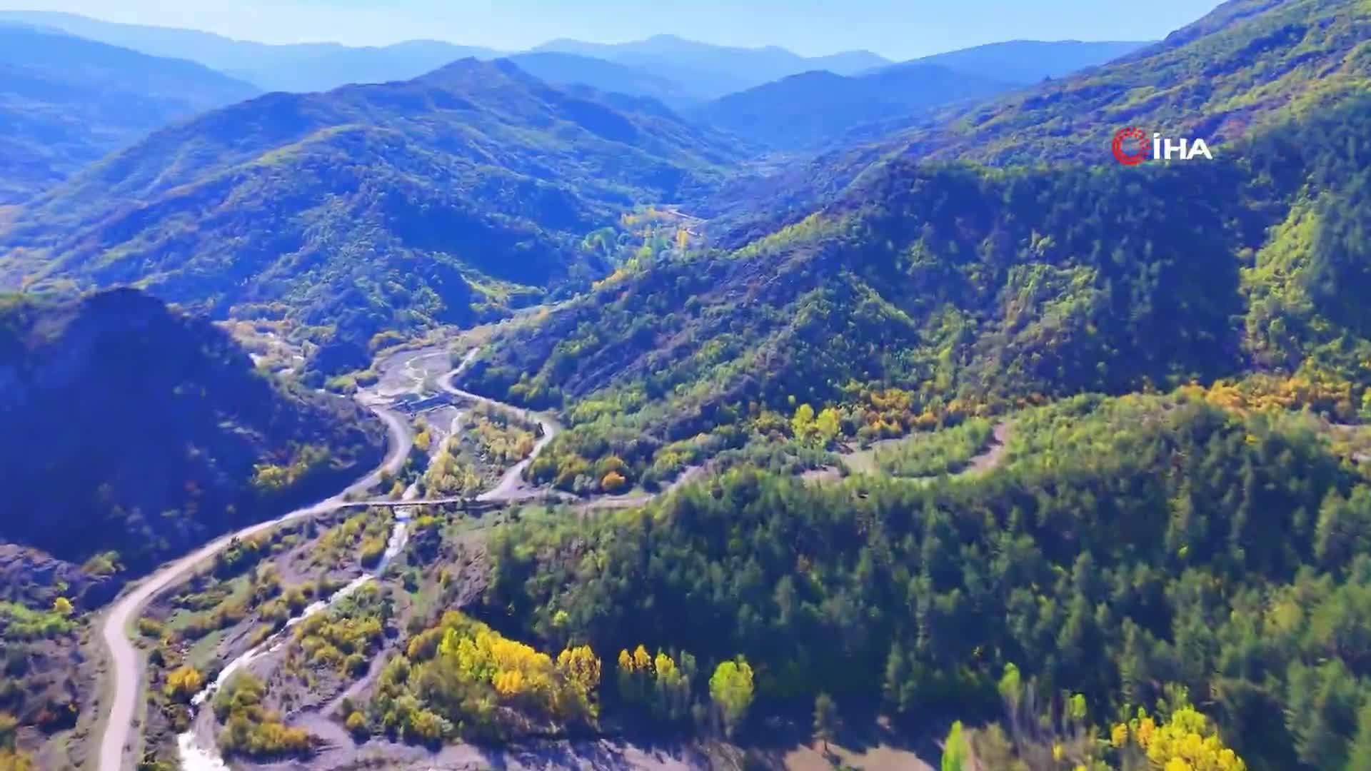 Kastamonu ormanlarında mest eden manzaralar