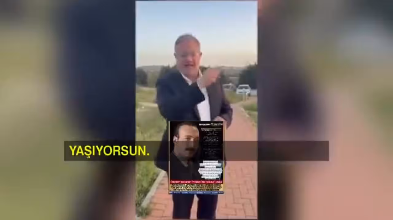 İsrail'den 'Eşref Rüya' dizisinin oyuncusu G...