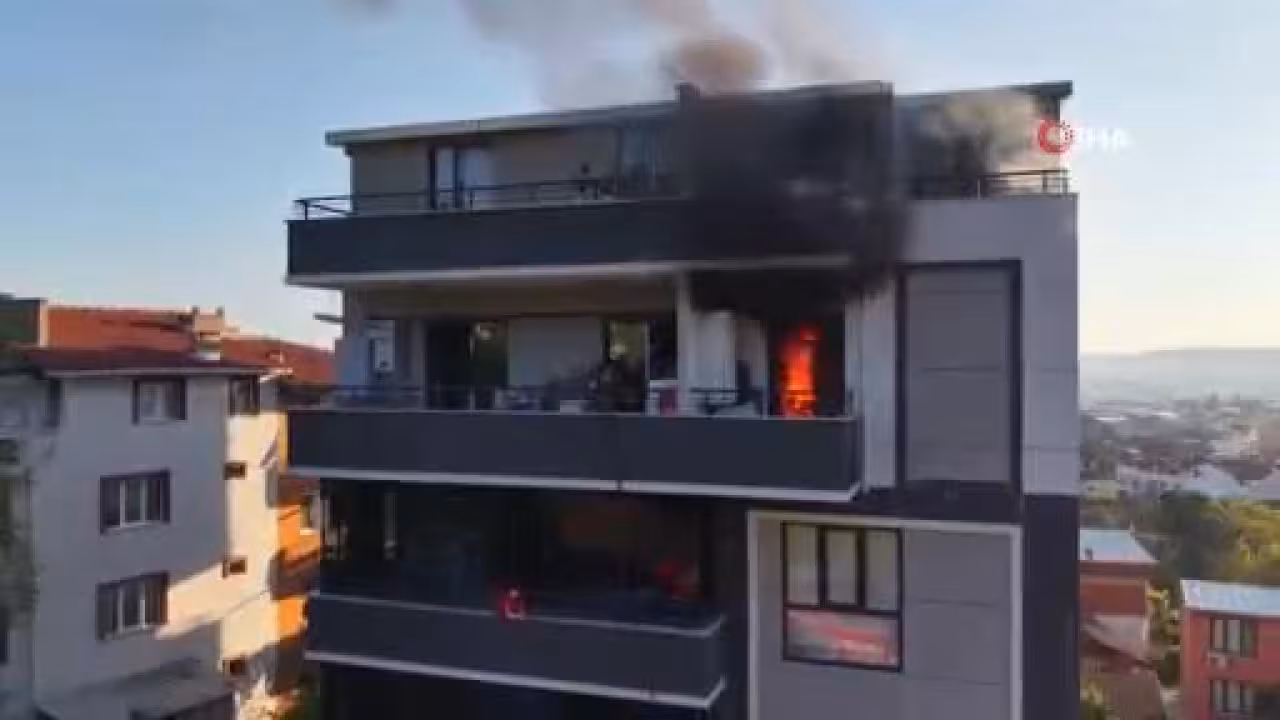 Bursa'da sabah saatlerinde korku dolu anlar!...