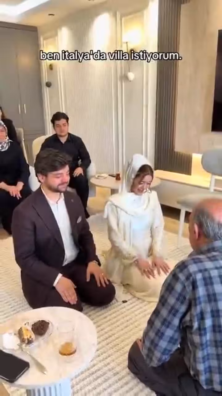 İmam nikahında yok artık dedirten anlar! Gel...