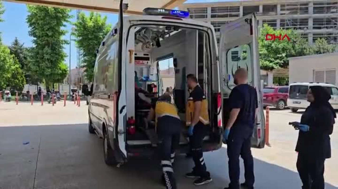 Bursa'da iş kazası: Usta iskeleden düştü...