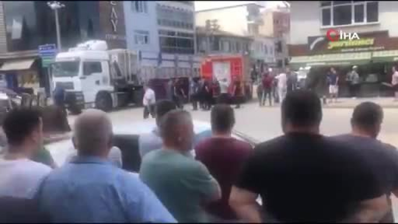 Karşıya geçmek isterken feci son!