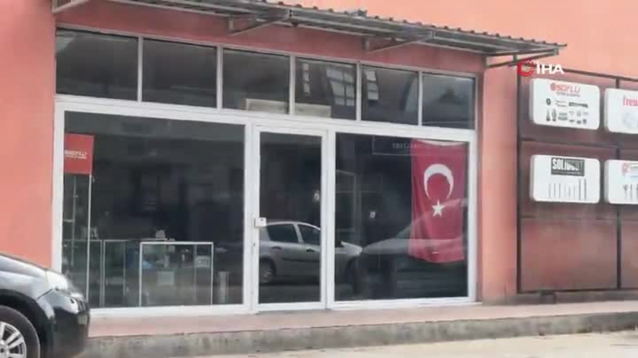 İş yerine ateş açıp kaçtılar