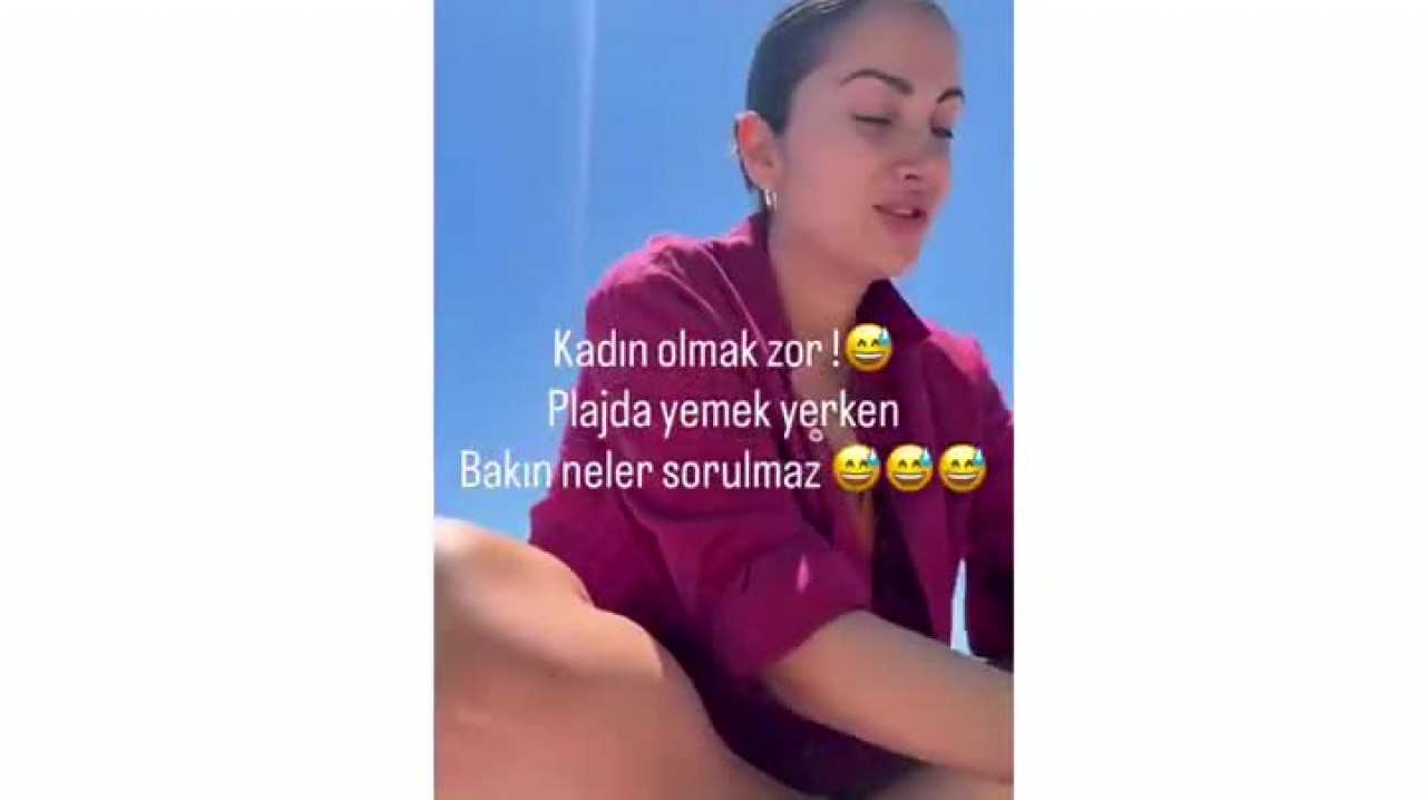 Plajda yanına yaklaşıp tuhaf sorular soran adamı böyle ifşa etti!