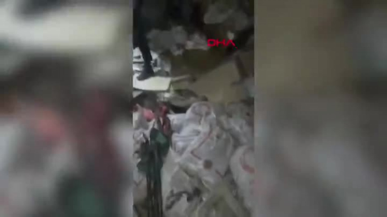 Aile apartmanında şaşkına çeviren manzara! "Peçeteye sarıp yutuyoruz"