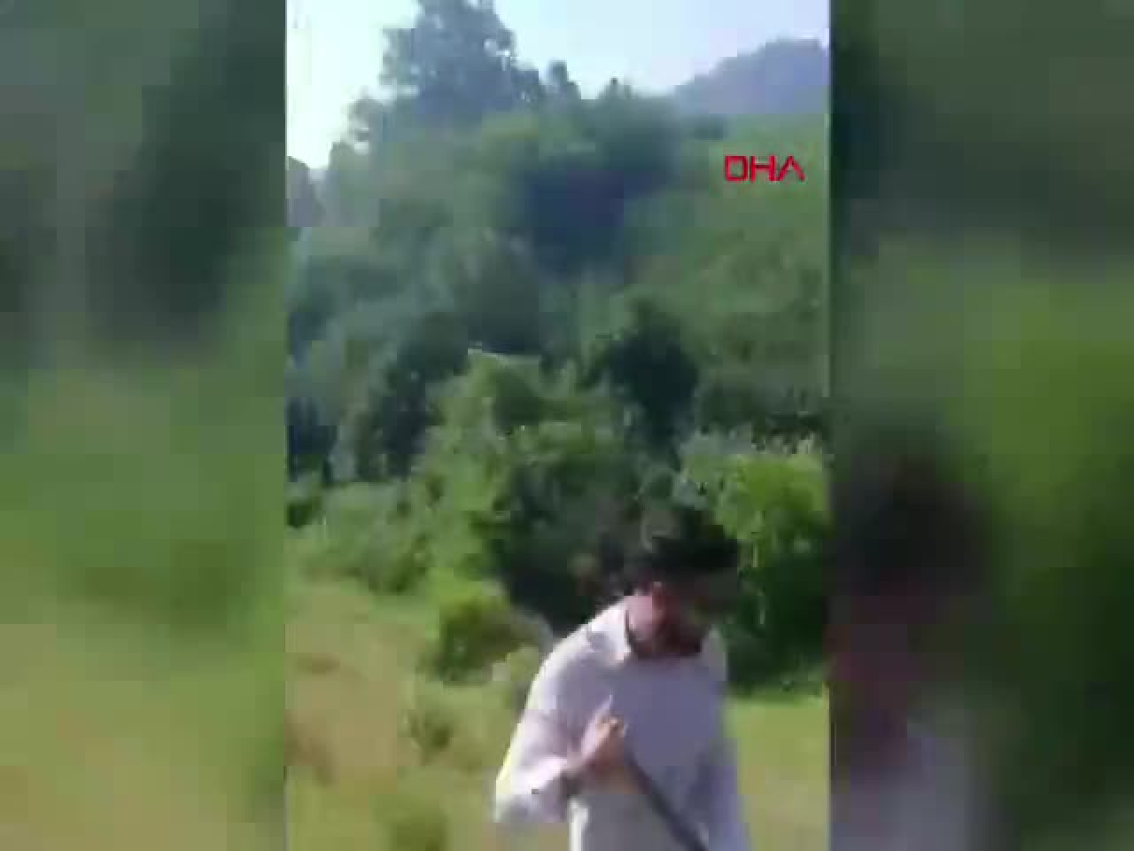 Bursa'da definecilerin kazdığı çukura inek düştü!