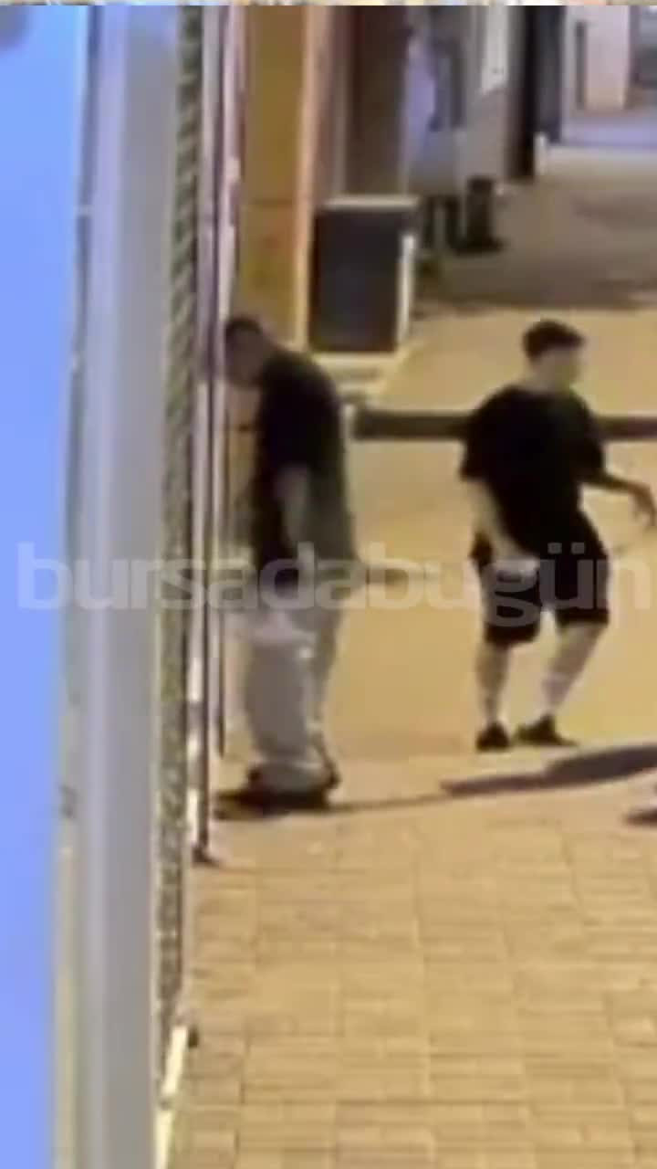 Bursa'da gençlik nereye gidiyor dedirten görüntü!