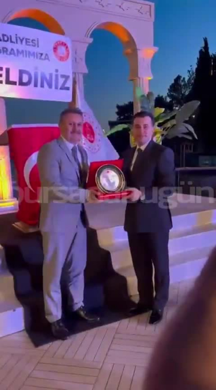 Gemlik'te Başsavcı Sercan Kocabey için duygusal veda