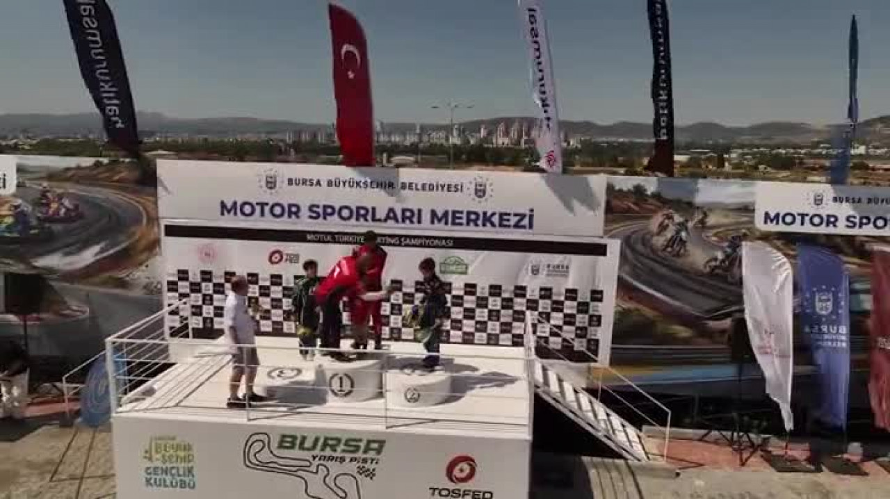 Motor sporlarının kalbi Bursa'da attı