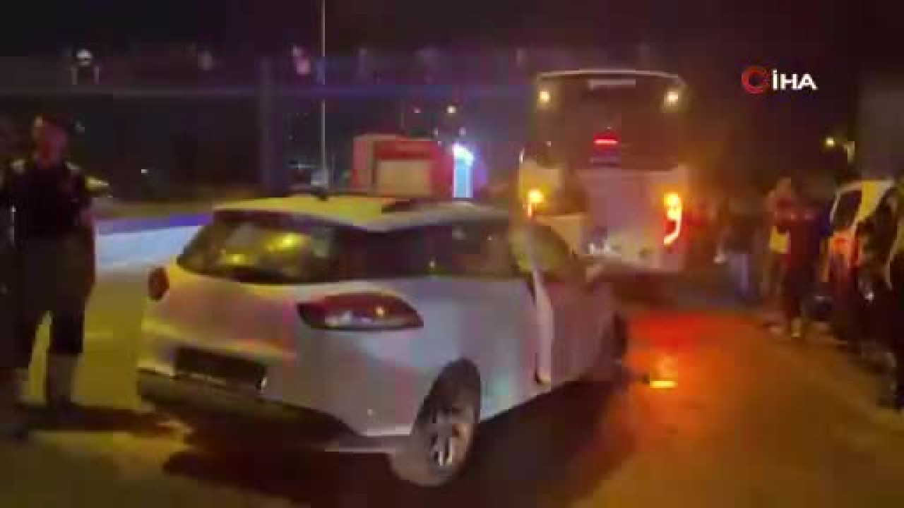 Bursa'da otomobil servis aracına çarptı! Çok sayıda yaralı var...