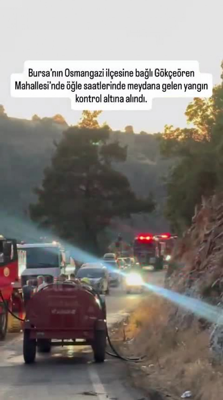 Bursa'da yangın bölgesinde teyakkuz hali: "24 saat nöbettteyiz"