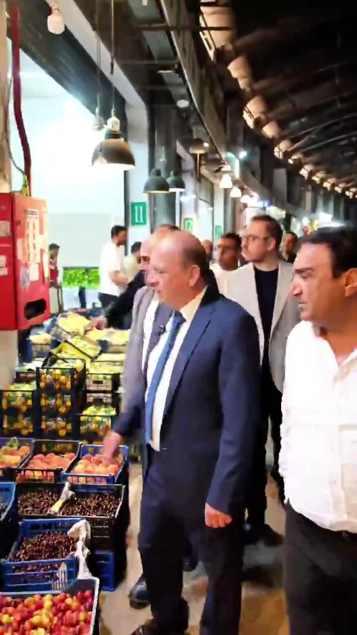 BTSO Başkan Adayı Özer Matlı'dan hal esnafına ziyaret! Sektöre dair kritik projeyi duyurdu