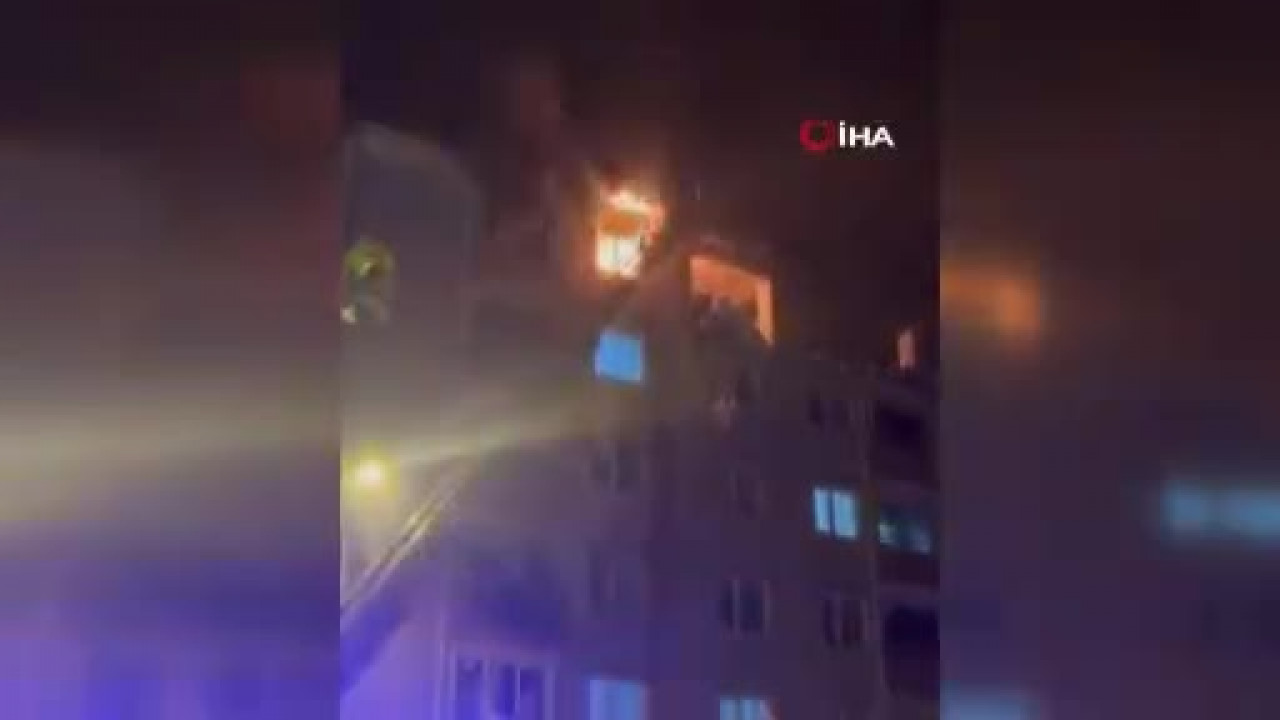Apartman dairesinde patlama! Çok sayıda yaralı var...