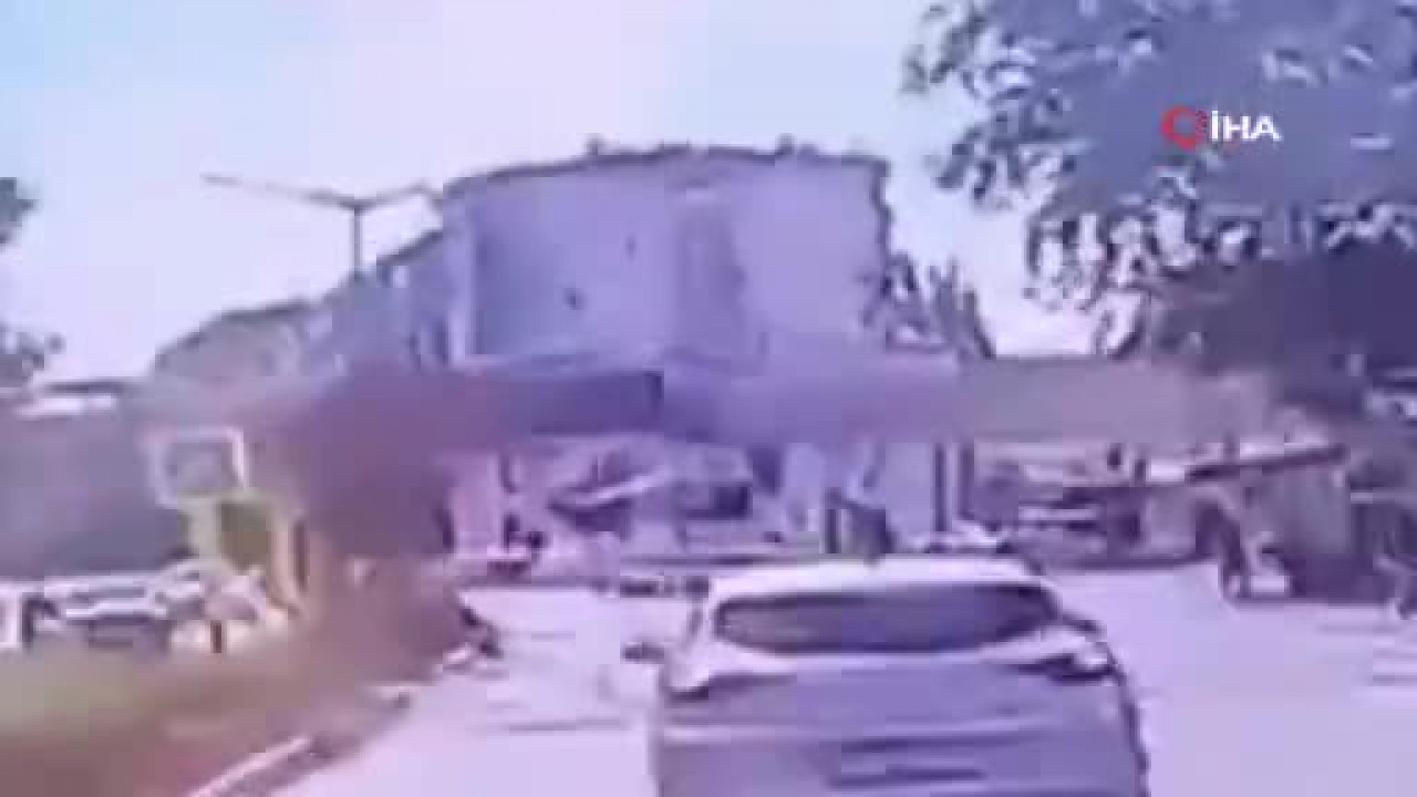 Alkollü minibüs şoförü genç kızı hayattan koparmıştı! İşte kazanın görüntüleri...