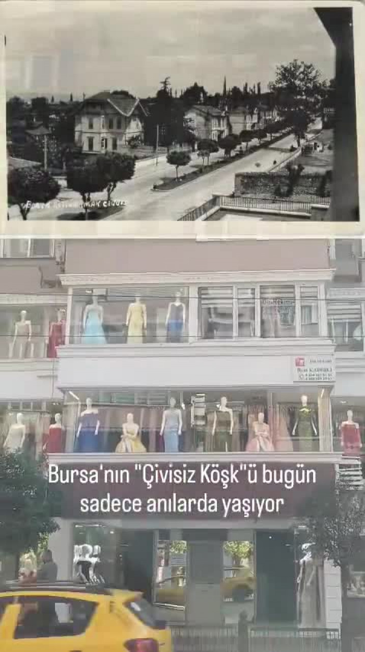 Bursa'nın en gizemli yapısıydı!  Tek bir çivi bile çakılmadan yapılan köşk anılarda yaşıyor