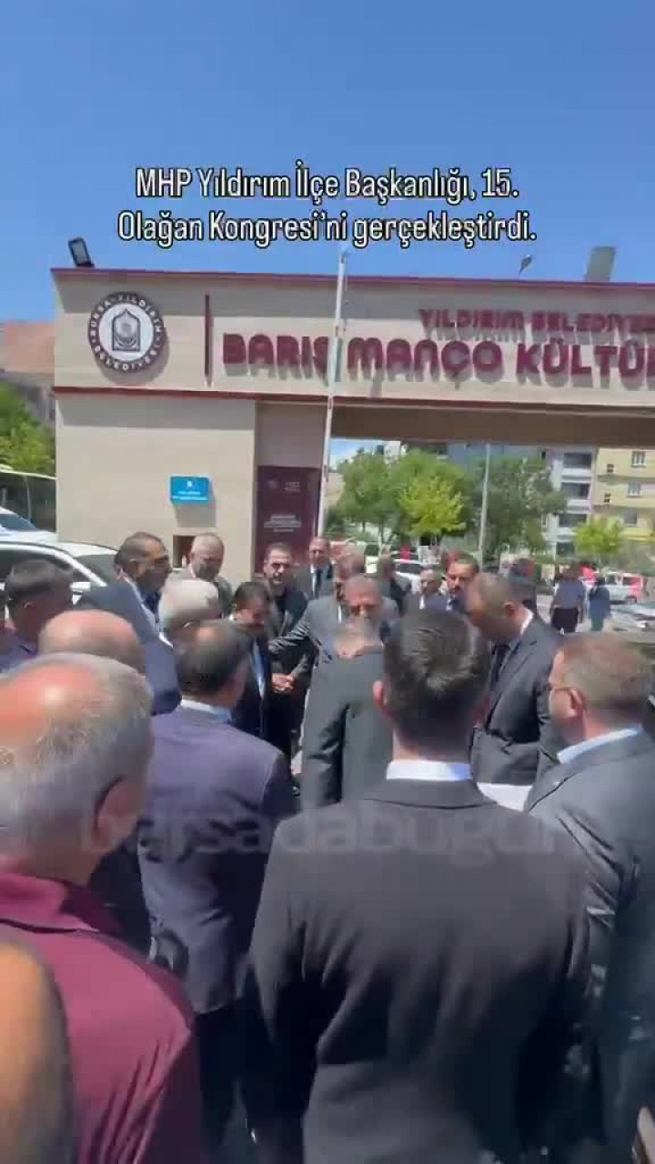 Bursa'da MHP Yıldırım İlçe Başkanlığı kongresi gerçekleştirildi!