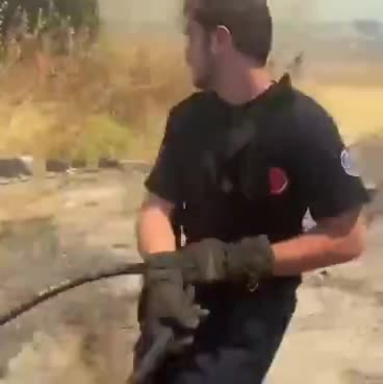Bursa'da korkutan yangın! Otluk alan alevlere teslim oldu