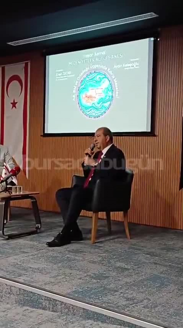 Eski KKTC Cumhurbaşkanı Ersin Tatar Bursa'da konuştu! "Kimse bana..."