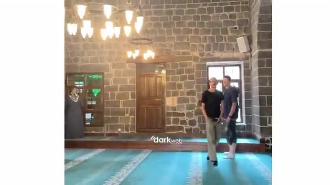 Camide çekilen görüntüye yorum yağıyor!