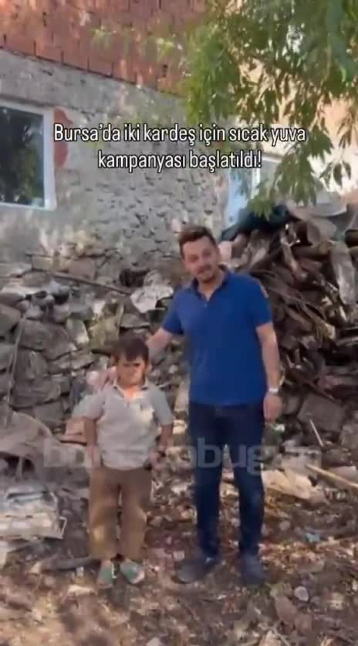 Bursa'da herkes bu iki kardeş için el ele verdi! Tek istekleri sıcak bir yuva...