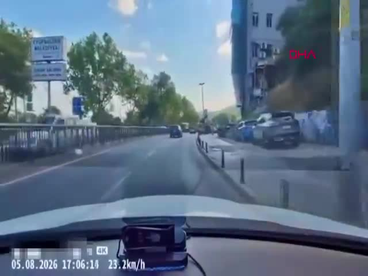 Tartıştığı sürücünün önünü kesip tehditler savurdu! "Canım burnumda, kafanı keserim"