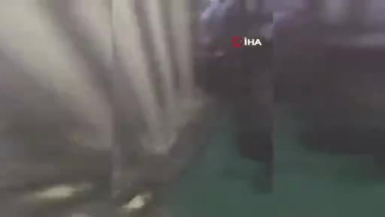 Türk gemisine İHA saldırısı! Yaşam alanı hedef alındı