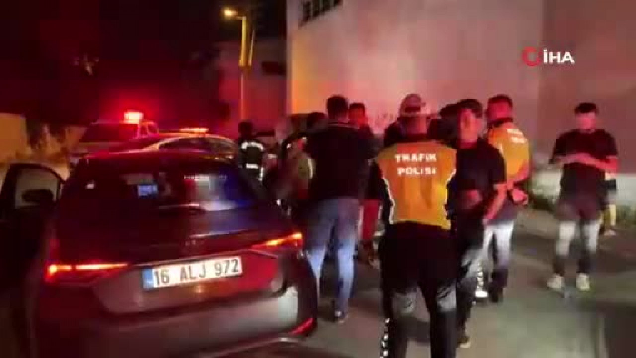 Çalıntı otomobille Bursa sokaklarında geziyorlardı! PTS ele verdi