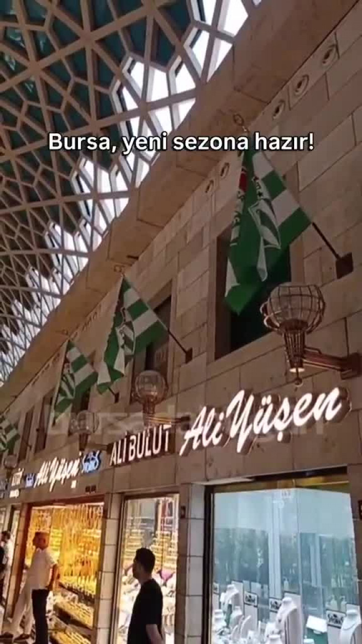 Bursa, yeni sezona hazır! Bayraklarla donatıldı