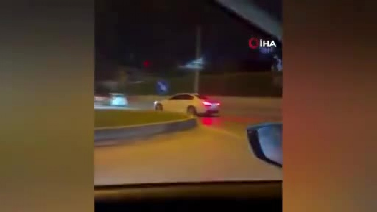 Bursa İnegöl'de drift yapan sürücüye 140 bin lira ceza