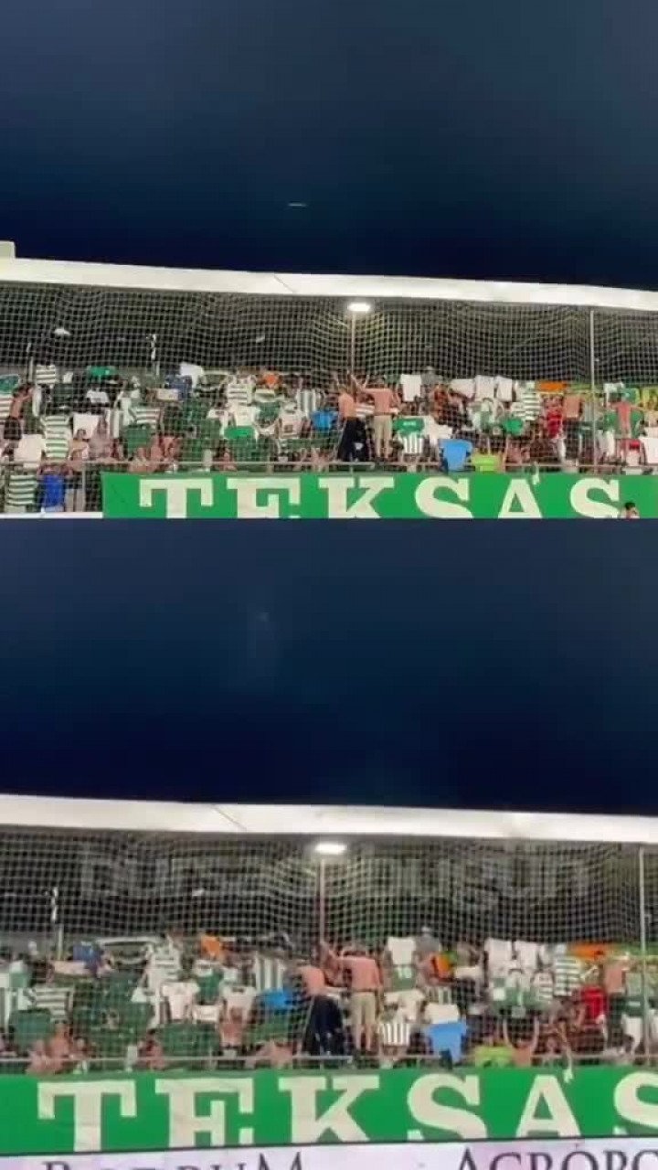 Bursaspor sahada, taraftar tribünde şov yaptı!