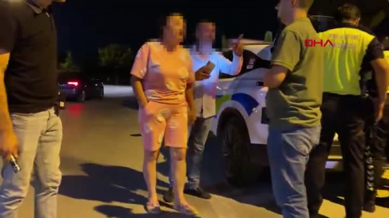Bursa'da alkollü sürücüden skandal hareket! Ceza yedi, gazetecilere saldırdı