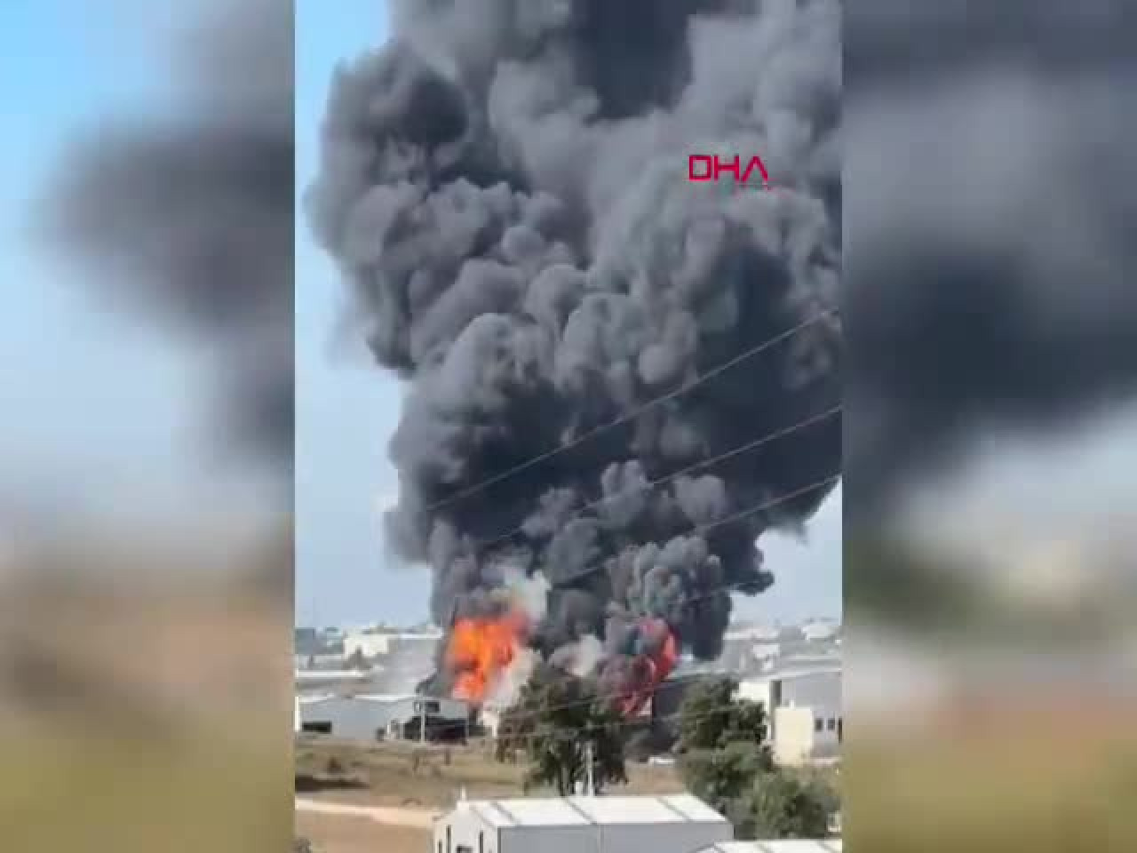 Fabrikada yangın! Yaralı işçiler var