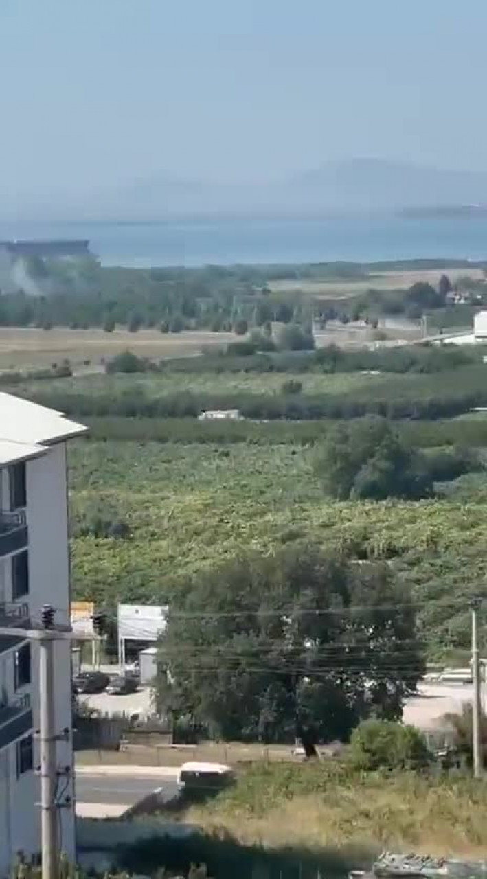 Bursa'nın yanı başında F-16 düştü!