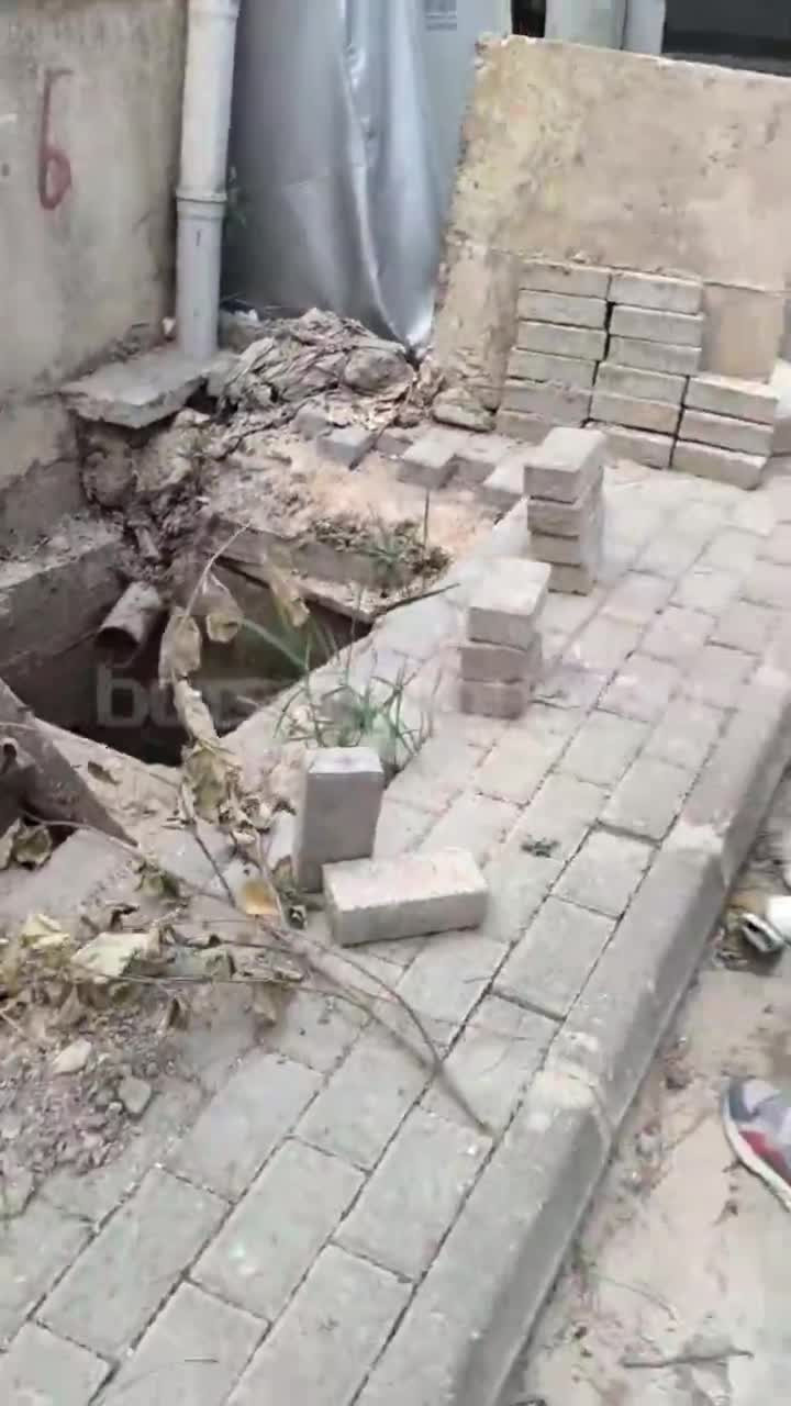 Bursa'da açık bırakılan altyapı çukuru tehlike saçıyor!