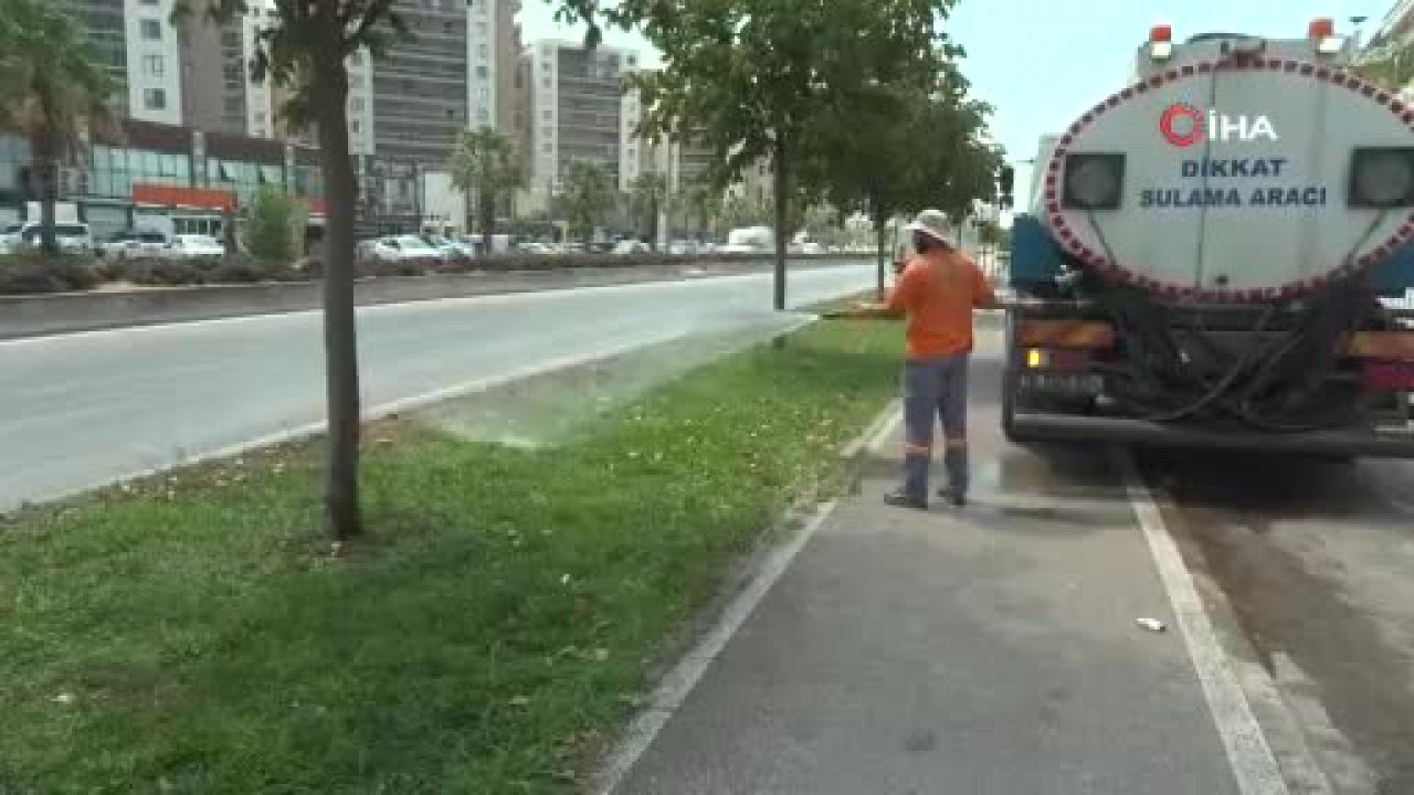 Osmangazi'de yeşil alanlarda titiz çalışma