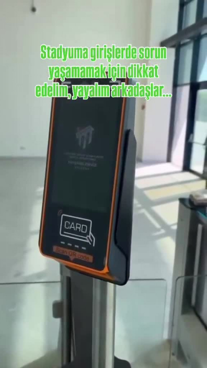Bursaspor taraftarları stadyuma girerken dikkat! Yeni okuyucular devrede...