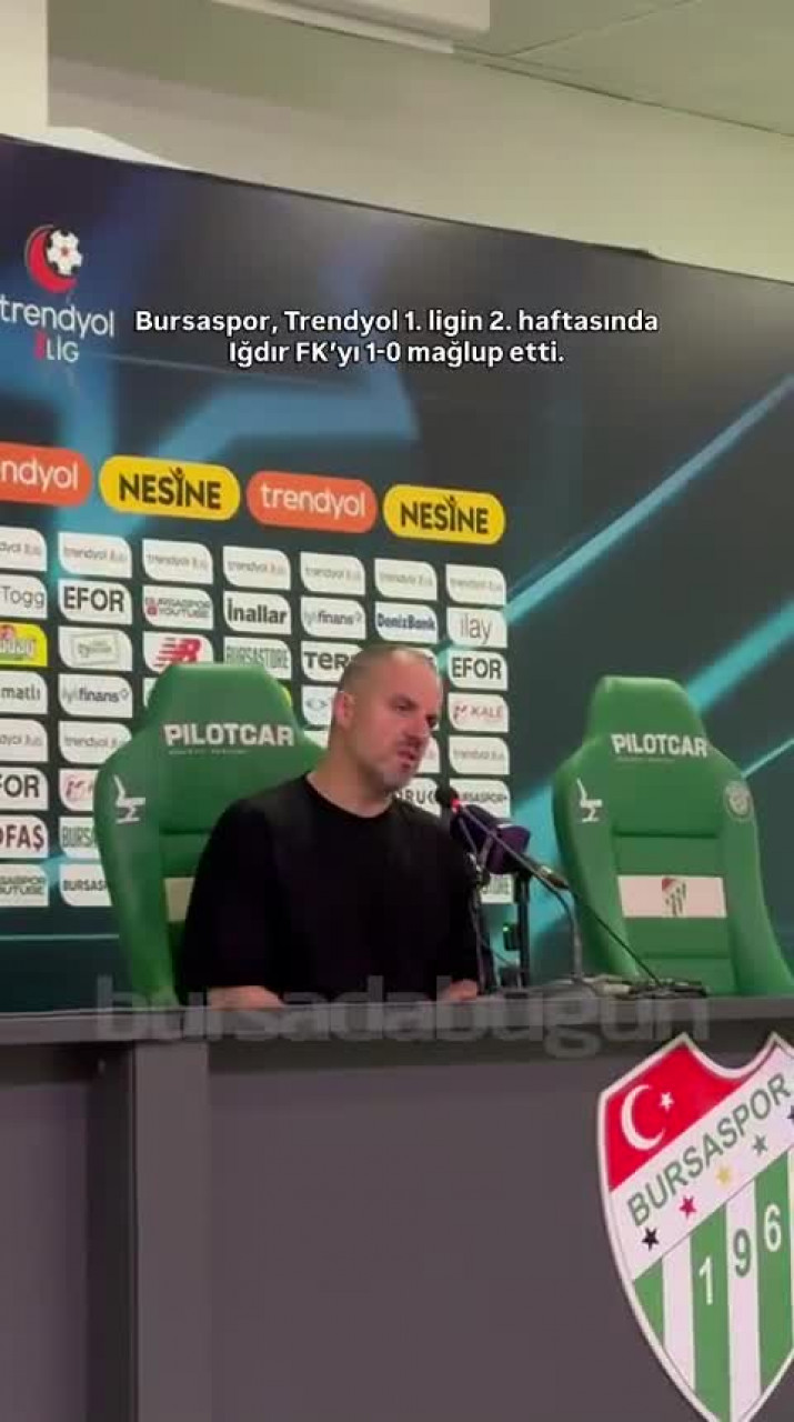Bursaspor kazandı, Mustafa Er mesajı verdi! "Öz eleştirilerimizi yapacağız"