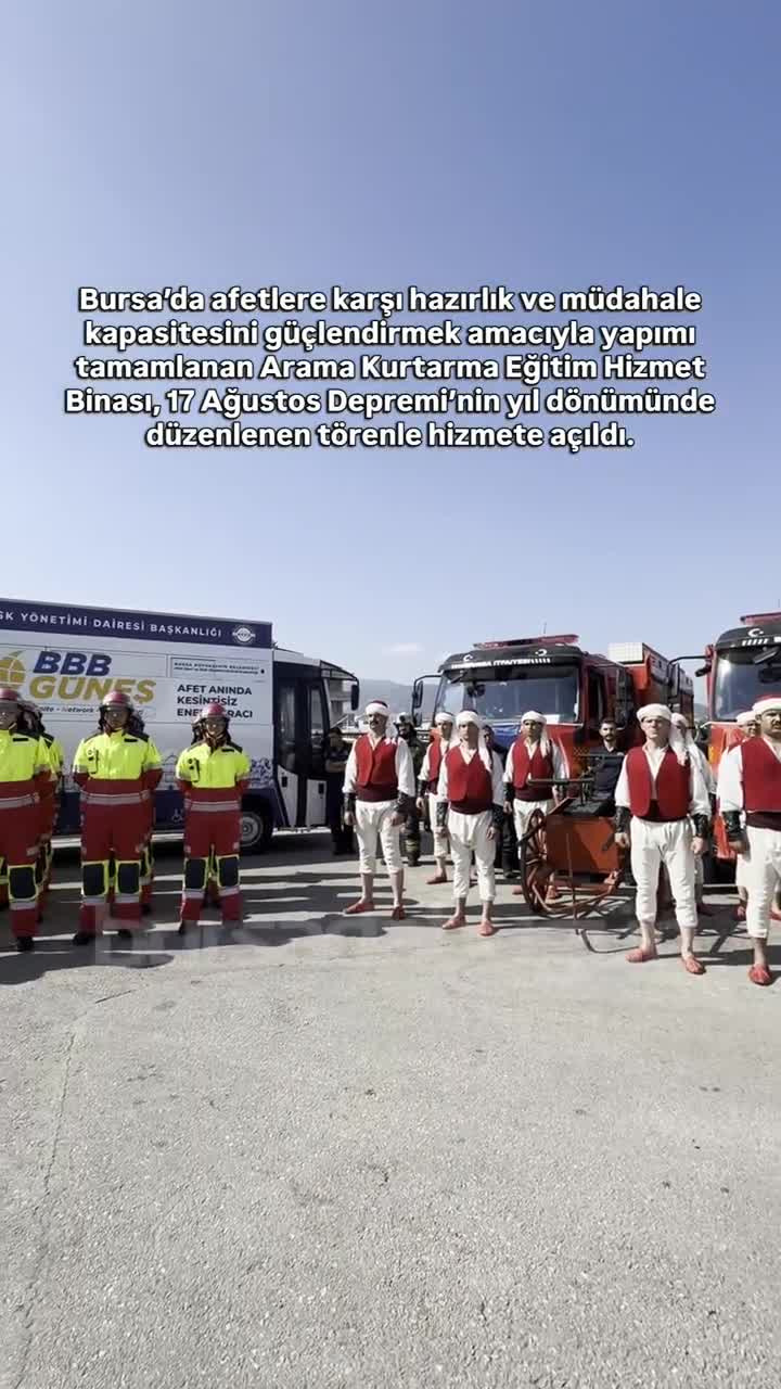 Bursa'da olası depreme karşı büyük hazırlık! Yeni merkez açıldı, özel araç tanıtıldı