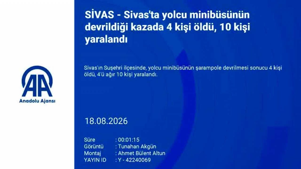 Yolcu minibüsü şarampole yuvarlandı! Çok sayıda can kaybı ve yaralı var