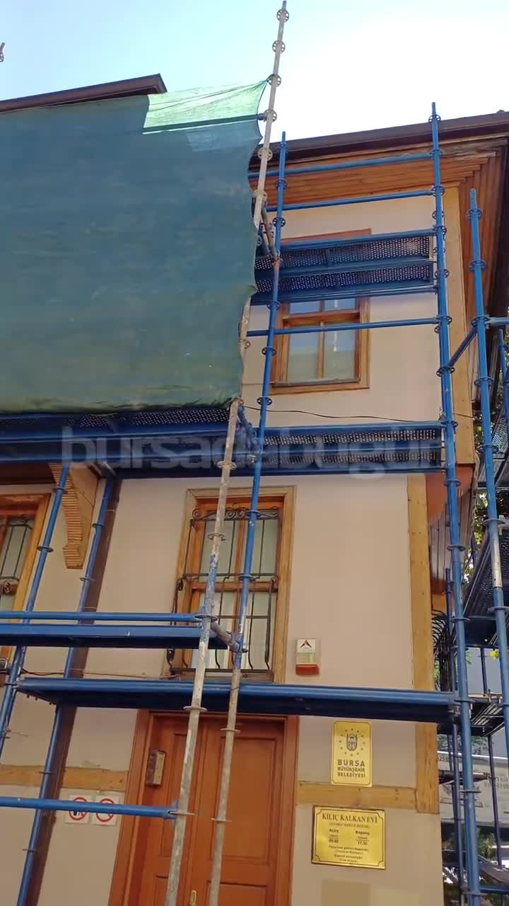 Bursa'nın Kılıç Kalkan Evi yenileniyor! Yeniden ziyarete açılacak...