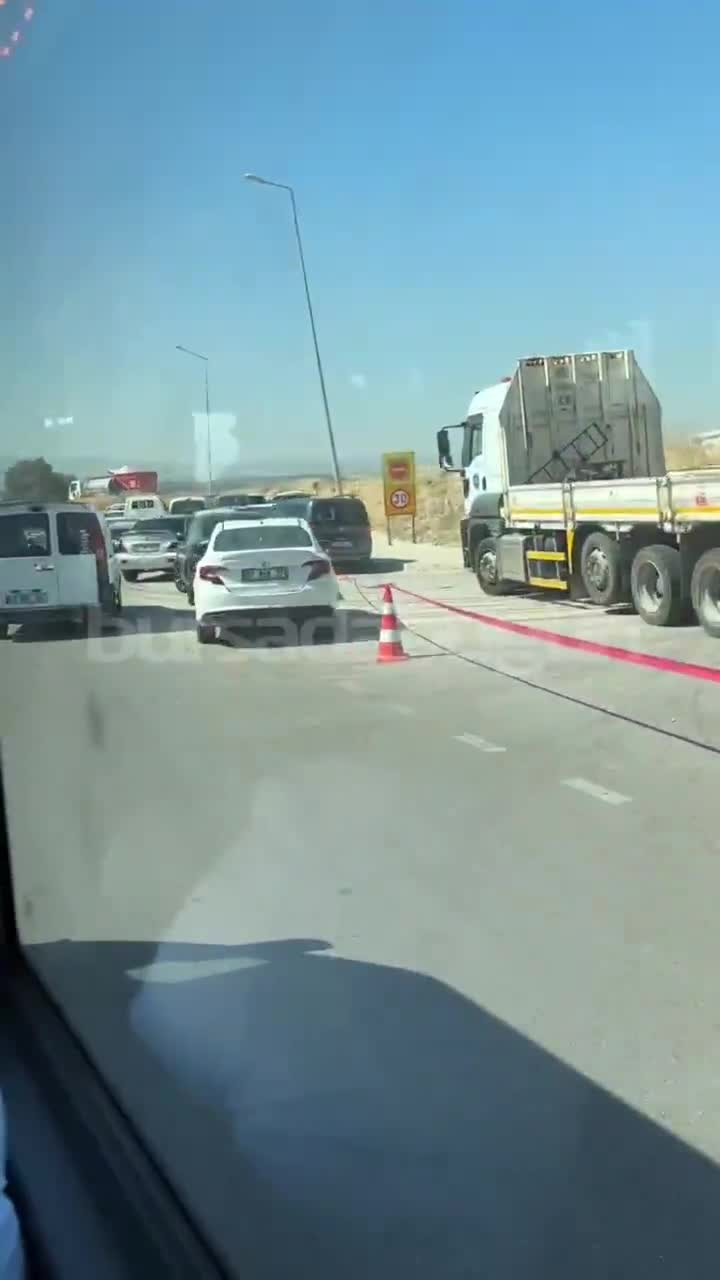 Bursa Şehir Hastanesi'nde trafik adeta kilitlendi!