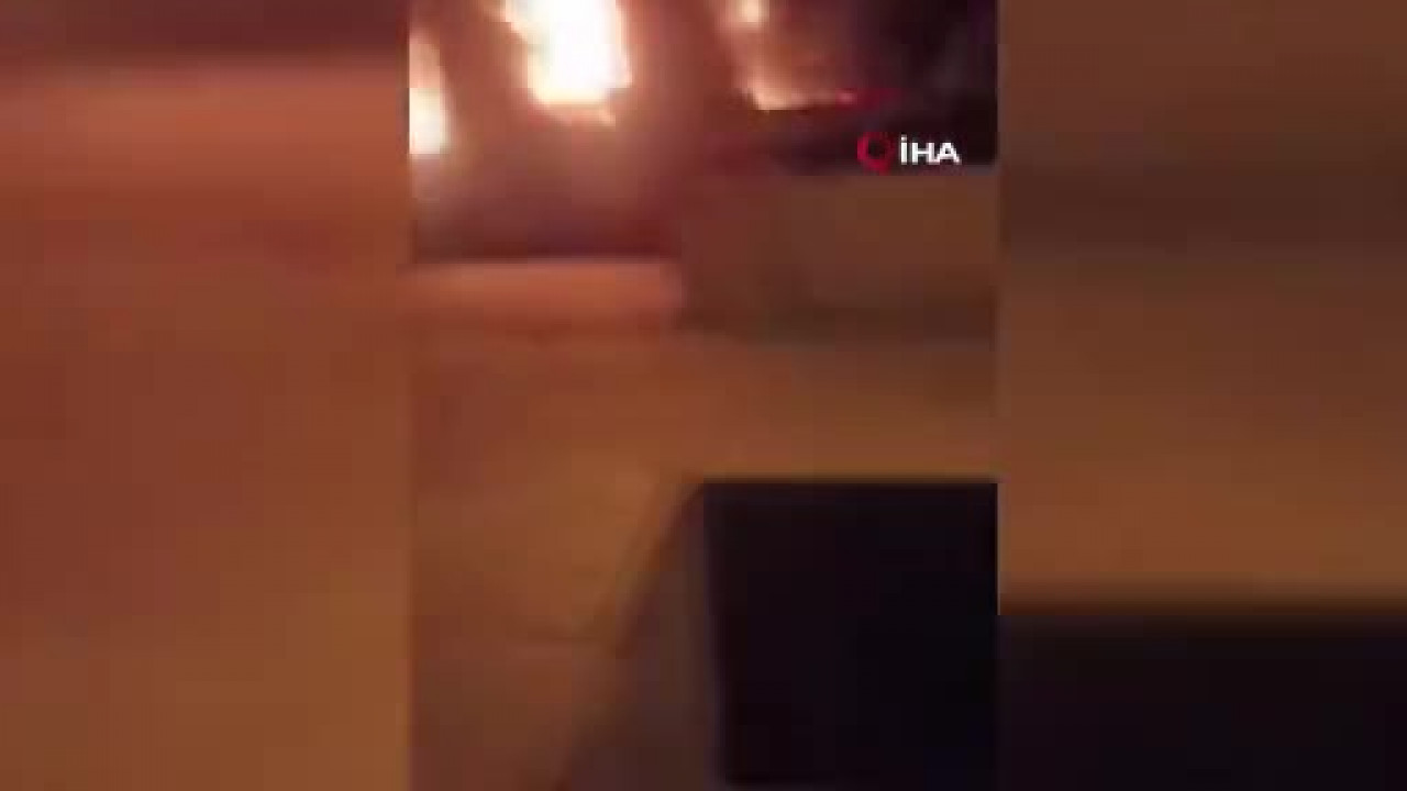 Patlama sesleriyle sarsıldılar! Anne ve oğlu alevlerin arasında kaldı