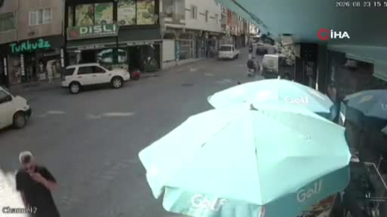 Bursa'da motosiklete çarpıp kaçtı! Kamere görüntüleri ortaya çıktı