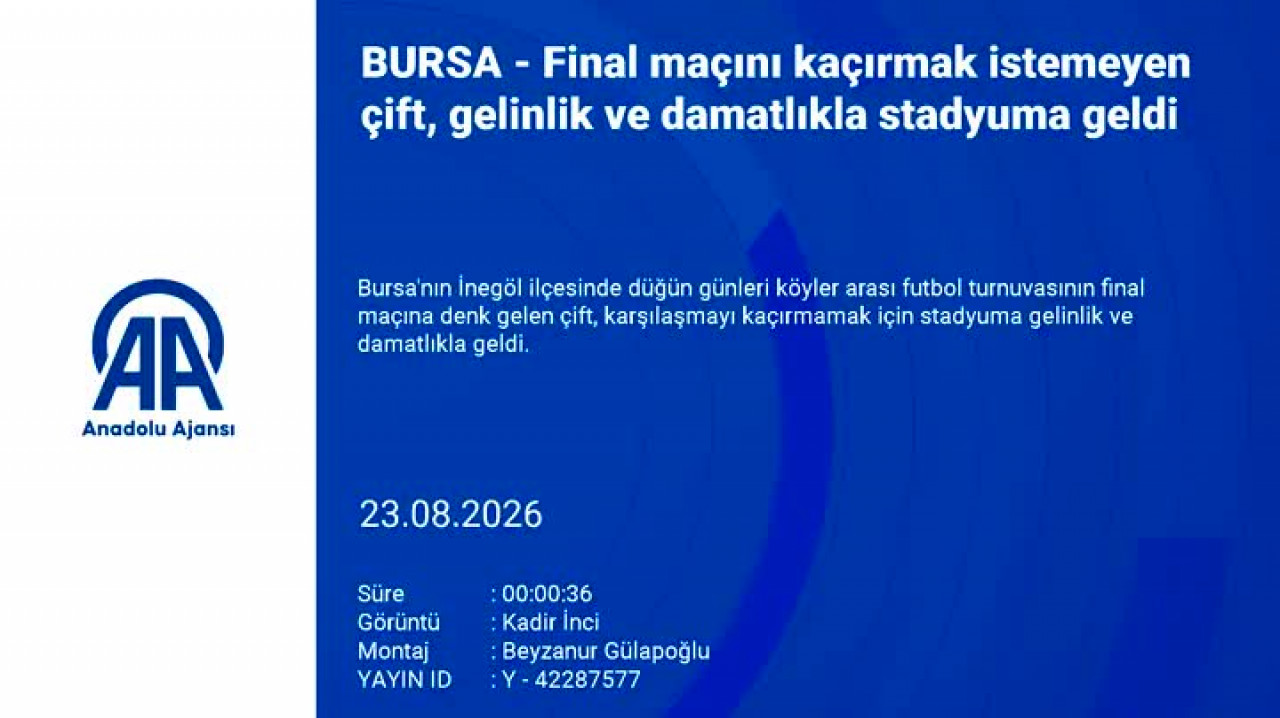 Bursa'da düğün gününde yaptıkları olay oldu!