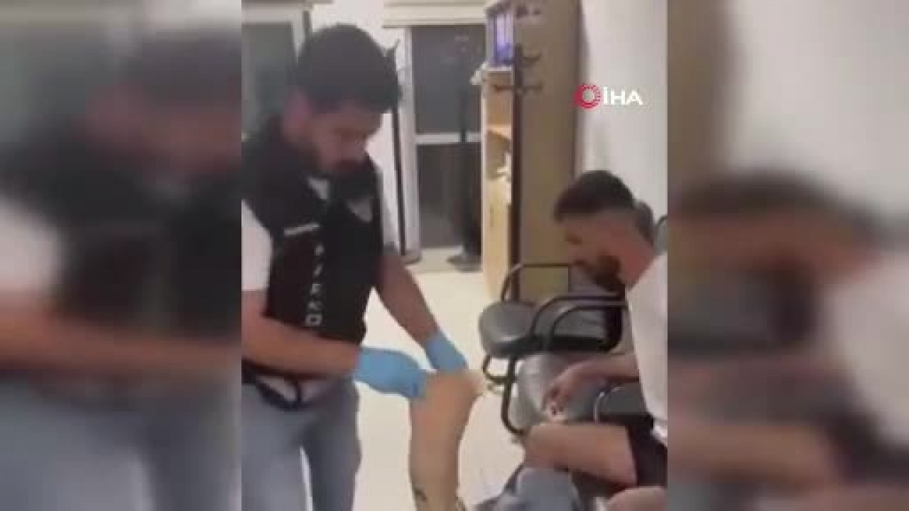 Bursa'da Suriyeli şahsın protez bacağından yüklü miktarda uyuşturucu çıktı!