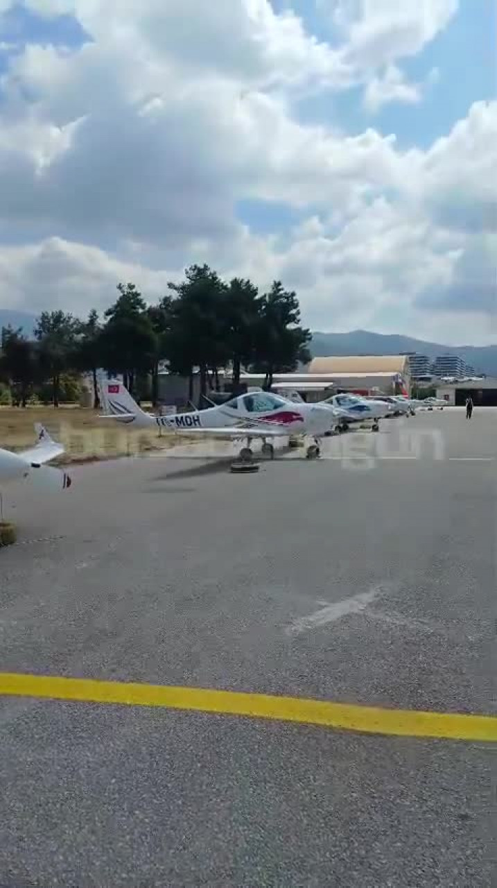 Bursa'da ilk kez düzenlendi! Herkes başını gökyüzüne çevirdi...