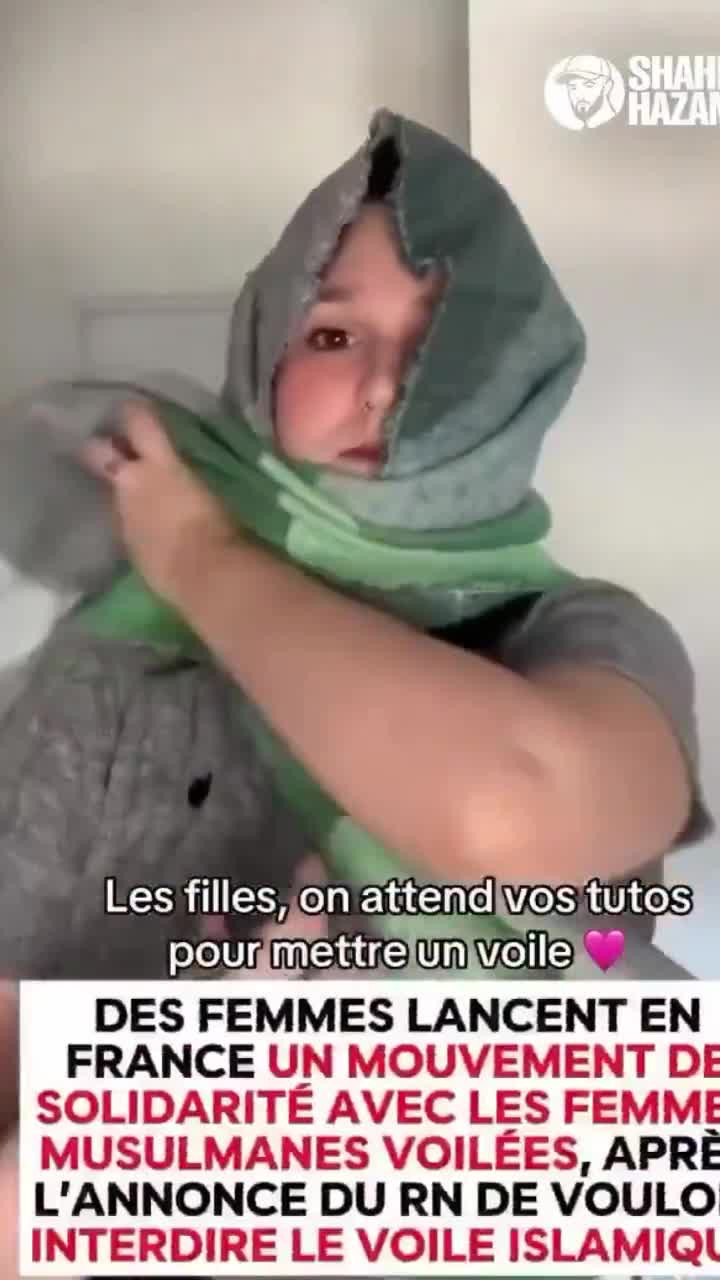 Tek bir söz yetti! Ülkedeki tüm kadınlar başlarını örtmeye başladı